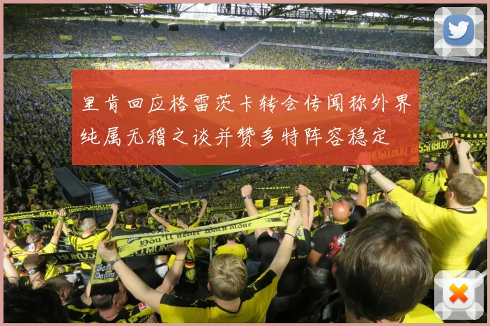 里肯回应格雷茨卡转会传闻称外界纯属无稽之谈并赞多特阵容稳定